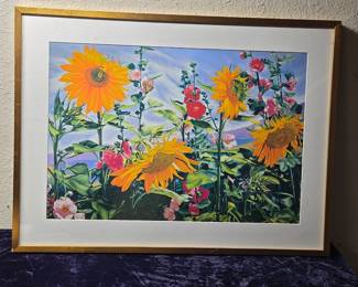 "Sunsation" by artist Mary Weinstein (also known as Mary Backer)