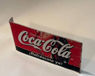 Coca-Cola Refrescate vintage double-sided