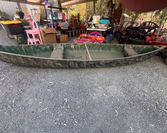 15 ft camo canoe 