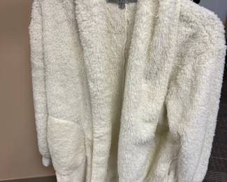Clothing women off white jacket S
