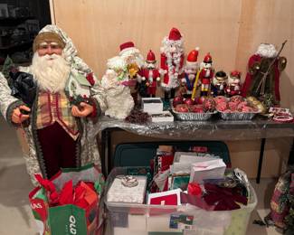 Santa - he is getting ready for you 