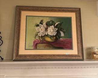 Heffington '43 lower left   Pastel Painting 