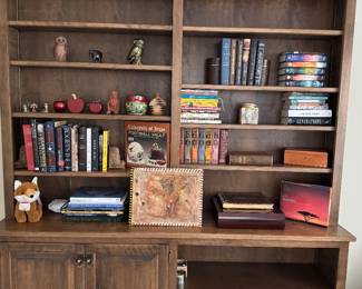 Books    Walnut Bookcase/Cabinet 