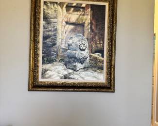 Yu Ajun limited edition lithograph  