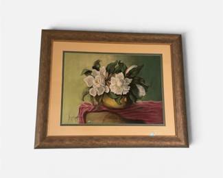 Framed Oil on Canvas 