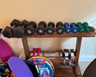 Weights with Holder 