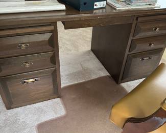 Walnut Custom Desk 