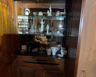 Lladros, Carnival Glass, etc 