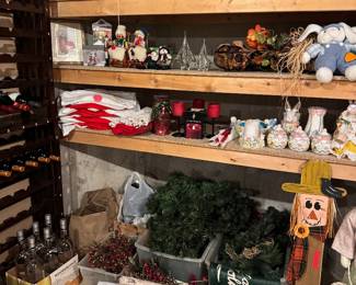 Christmas Decorations ,  plus the cutest chair covers ever 