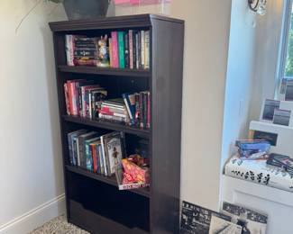 Very nice, sturdy bookcase from The Land of Nod (Crate & Barrel). Bookcase is 32" x 15" x 60"