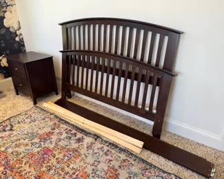 Queen bed frame