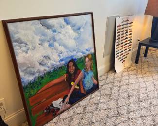 Large original art by Sandra LH Woock