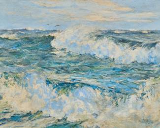 Paul R. Schumann, Galveston Waves, 1927 - LOT 300