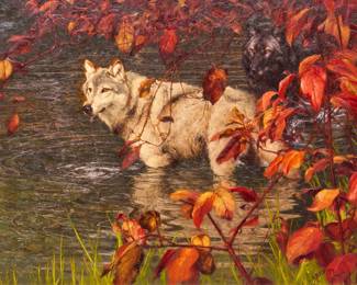 Greg Beecham, "Sisters" - LOT 135