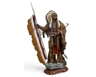 Don Baker, "Southern Cheyenne Chief" - LOT 244