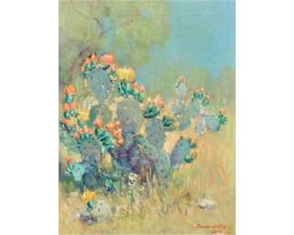 Dawson Dawson-Watson, Cactus Blossoms, 1929 - LOT 47