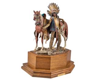 Dave McGary, "Young Men of the Enemy Fear His Horses" - LOT 246