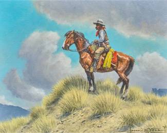 Donald Yena, "Lone Watcher" - LOT 206
