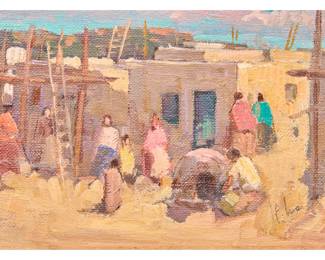 Vladan Stiha, "Taos Pueblo" - LOT 250