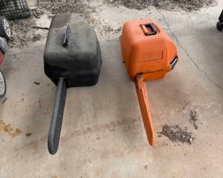 Two Chainsaws well kept