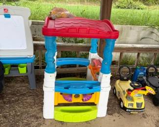 Children toys, lots  games in the house, Atari and WII