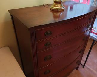 Vintage Well Kept Dixie Chest Of Drawers