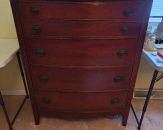 Vintage Well Kept Dixie Chest Of Drawers