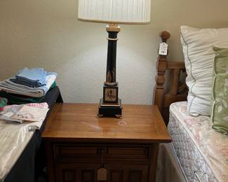Mediterranean style bedside table