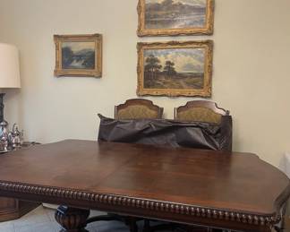 Dining Table w/Pedestal , ART