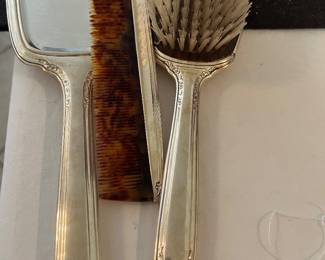 Sterling Vanity Set