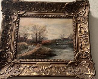 F.M. Potter painting