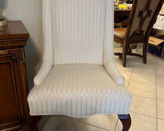 Queen Anne Wingback Chair