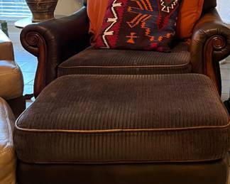 Flexsteel Chair/Ottoman