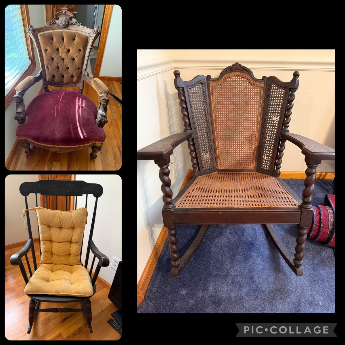 Late 1800/early 1900s chairs