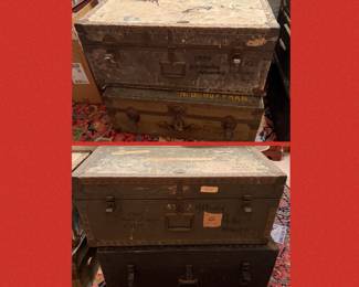 Army Trunks 1940/50s