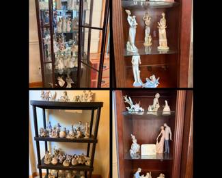 Huge collection of Lladro. 