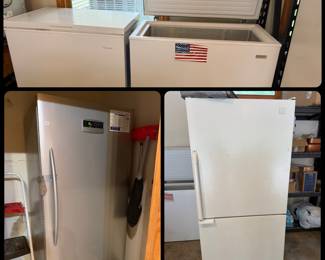 Freezers and refrigerator 