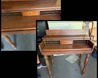 Beautiful last minute find!!  Women's writing desk.  This items is down at shop area.