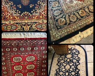 So many rugs and runners!!