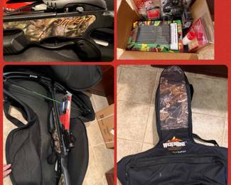 Wicked Ridge Jackal Crossbow with accessories 