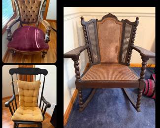 Late 1800/early 1900s chairs