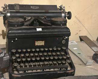 Vintage typewriter