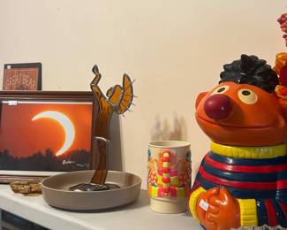 Earnie cookie jar