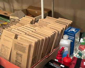 Preppers food and misc