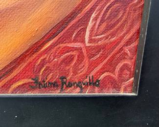Original painting on canvas board by Fatima Ronquillo