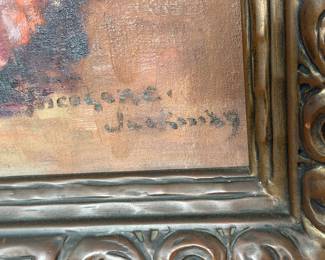Theodore Jackman - orignal oil painting