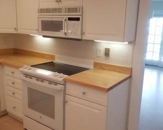 Updated kitchen cabinetry