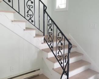 Wrought iron railing