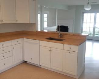 Updated kitchen cabinetry