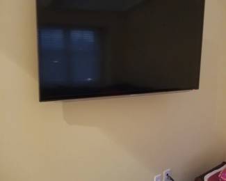 TV with bracket